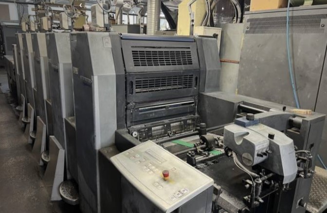 Used printing machinery